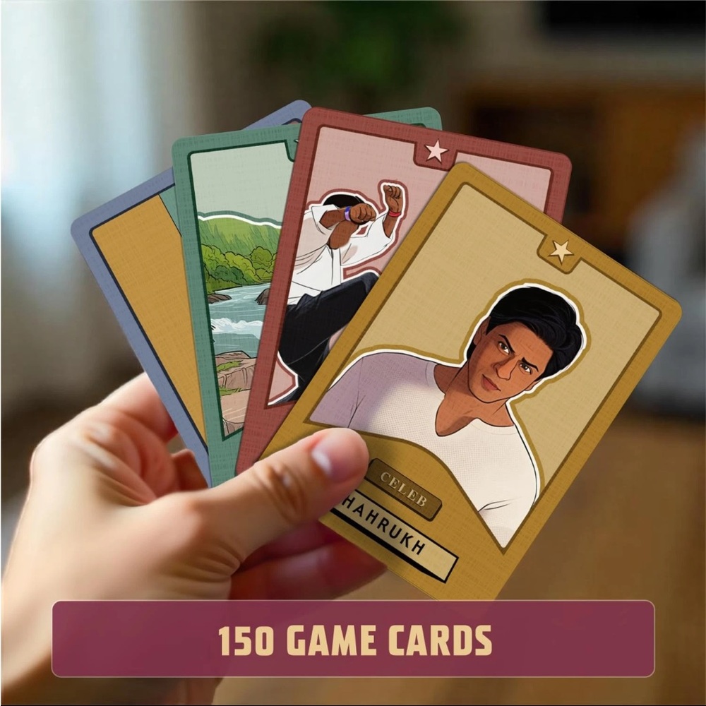 Bollywood Rummy Card Game - Purple - Picture 3 of 6
